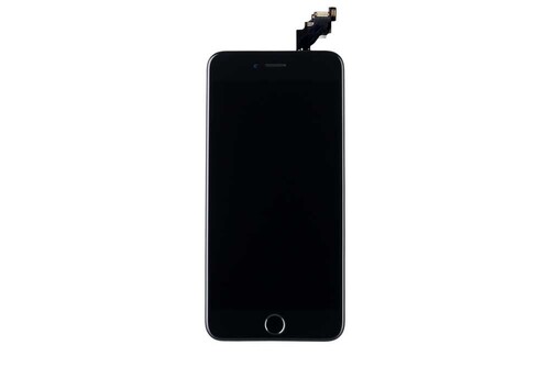 Apple iPhone 6 Plus Lcd Ekran Dokunmatik Siyah Full Metalli Çin Revize - Thumbnail