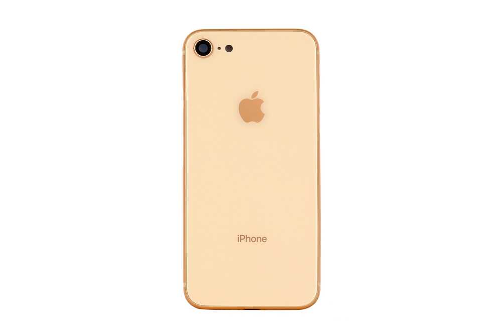 ÇILGIN FİYAT !! Apple iPhone 8 Kasa Kapak Gold Boş 