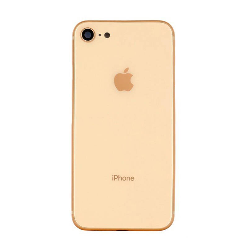 Apple iPhone 8 Kasa Kapak Gold Dolu