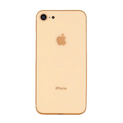 Apple iPhone 8 Kasa Kapak Gold Dolu - Thumbnail