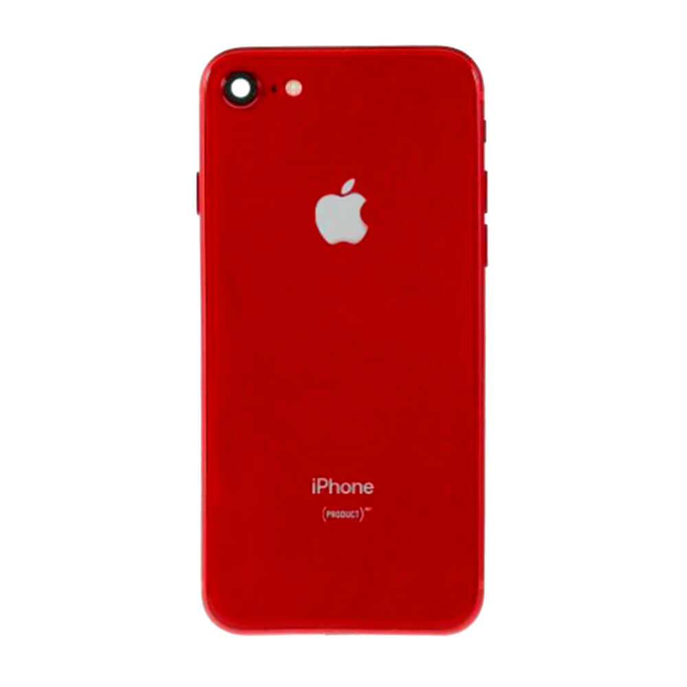 ÇILGIN FİYAT !! Apple iPhone 8 Kasa Kapak Kırmızı Dolu 