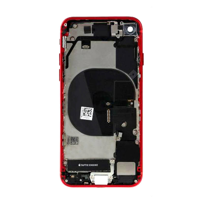 Apple iPhone 8 Kasa Kapak Kırmızı Dolu