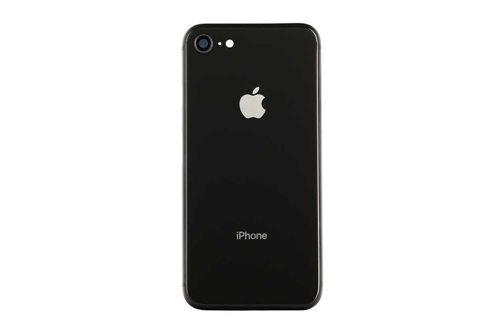 ÇILGIN FİYAT !! Apple iPhone 8 Kasa Kapak Siyah Boş 