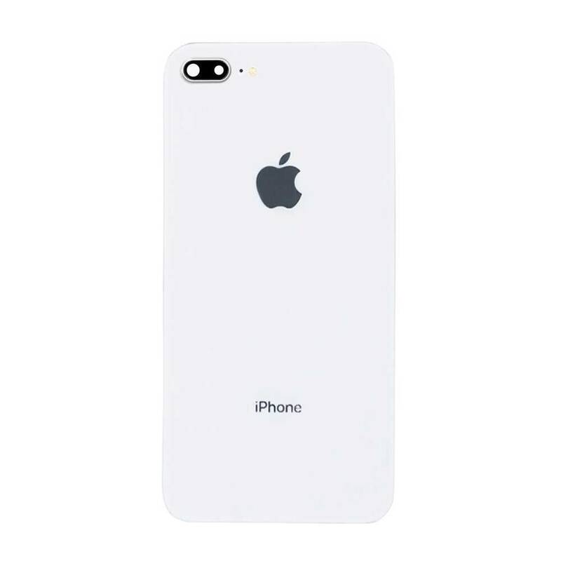Apple iPhone 8 Plus Arka Kapak Kamera Lensli Beyaz