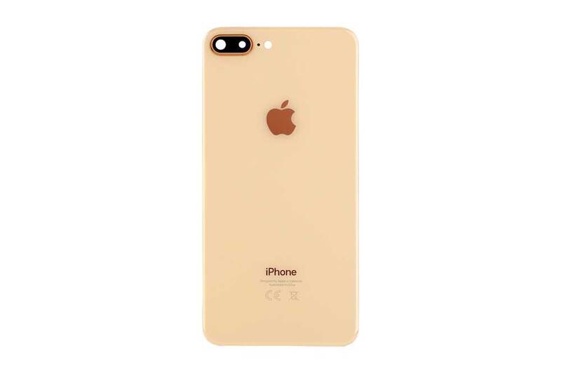 Apple iPhone 8 Plus Arka Kapak Kamera Lensli Gold