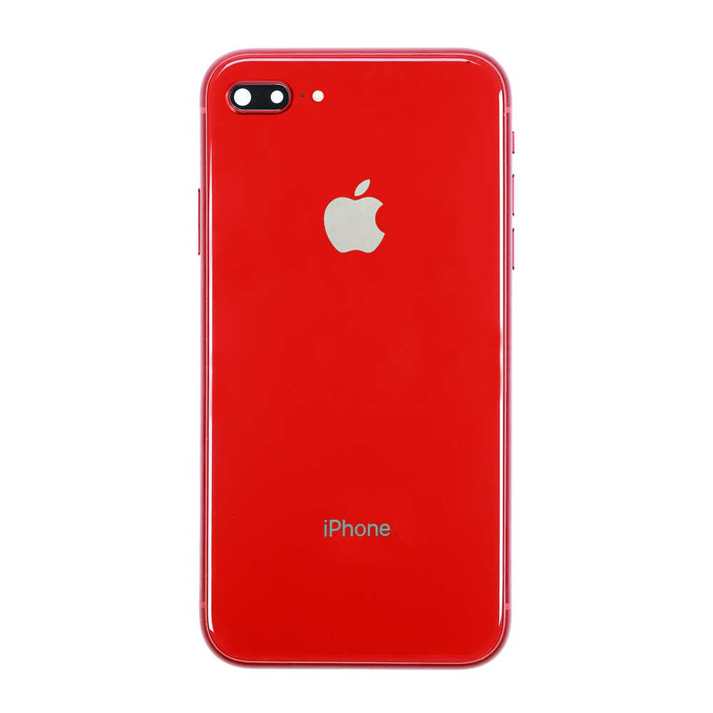 ÇILGIN FİYAT !! Apple iPhone 8 Plus Kasa Kapak Kırmızı Dolu 