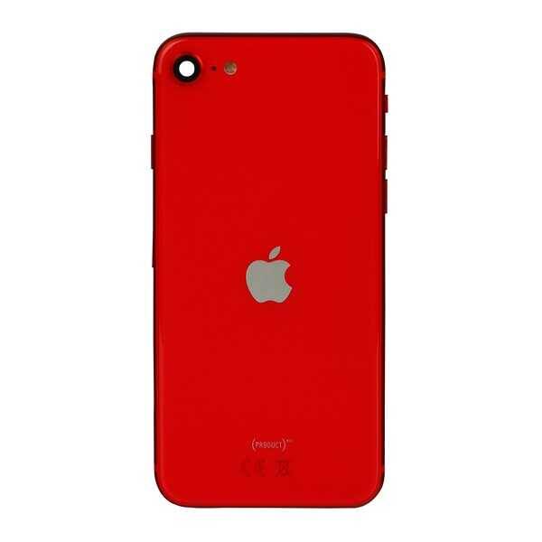 Apple iPhone Se 2020 Kasa Kapak Kırmızı Dolu