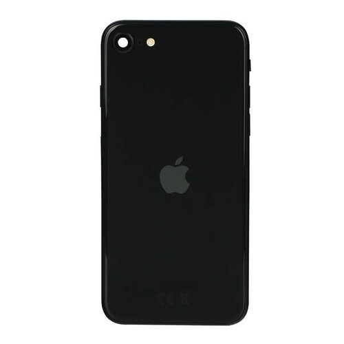 Apple iPhone Se 2020 Kasa Kapak Siyah Dolu - Thumbnail