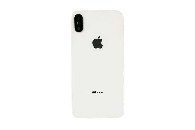 Apple iPhone X Arka Kapak Kamera Lensli Beyaz