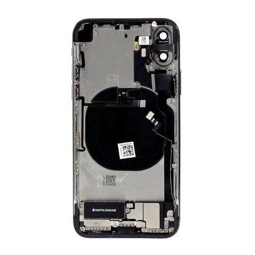 Apple iPhone X Kasa Kapak Siyah Dolu - Thumbnail