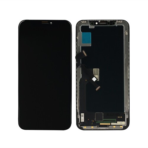 Apple Uyumlu iPhone X Lcd Ekran Siyah Oled Alg - Thumbnail