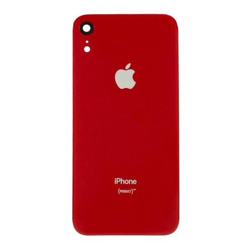 Apple iPhone Xr Arka Kapak Kamera Lensli Kırmızı - Thumbnail