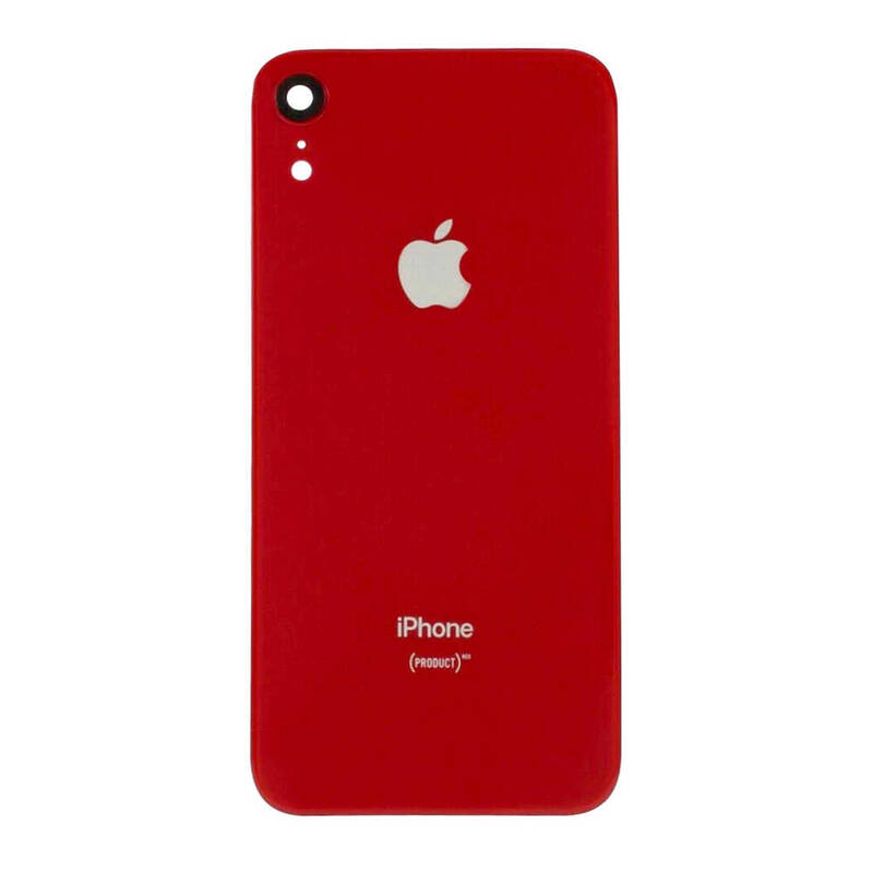 Apple iPhone Xr Arka Kapak Kamera Lensli Kırmızı
