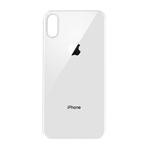 Apple iPhone Xs Arka Kapak Beyaz - Thumbnail