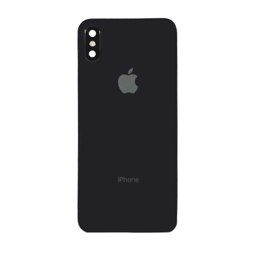 Apple iPhone Xs Max Arka Kapak Kamera Lensli Siyah - Thumbnail