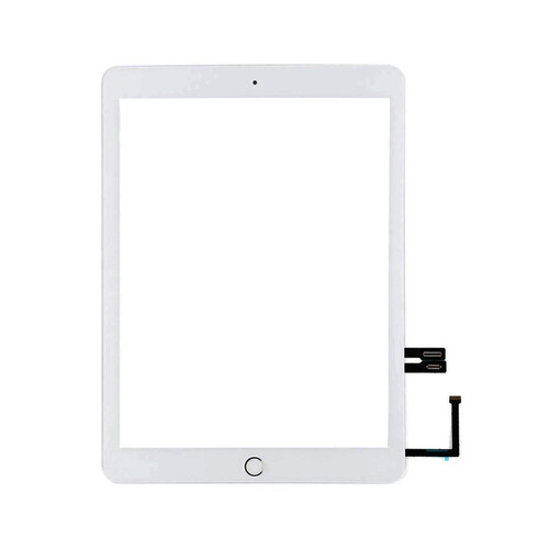 Apple Uyumlu iPad 6 2018 Dokunmatik Home Tuş Bordlu Beyaz A Kalite - Thumbnail