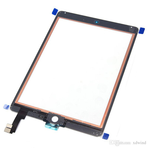 Apple Uyumlu iPad Air 2 Dokunmatik Siyah - Thumbnail