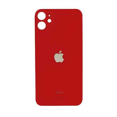 Apple Uyumlu iPhone 11 Arka Kapak Kırmızı - Thumbnail