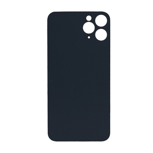 Apple Uyumlu iPhone 11 Pro Arka Kapak Kamera Lensli Siyah - Thumbnail