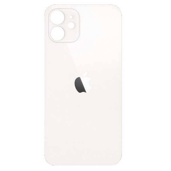Apple Uyumlu iPhone 12 Arka Kapak Beyaz