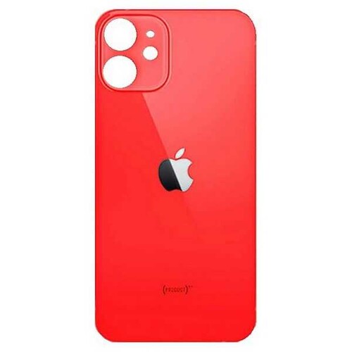 Apple Uyumlu iPhone 12 Arka Kapak Kırmızı - Thumbnail