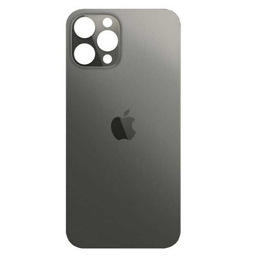 Apple Uyumlu iPhone 12 Pro Arka Kapak Siyah - Thumbnail
