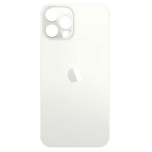 Apple Uyumlu iPhone 12 Pro Max Arka Kapak Beyaz - Thumbnail