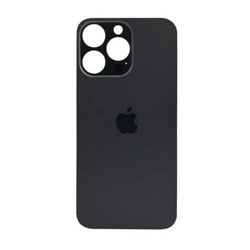 Apple Uyumlu iPhone 13 Pro Arka Kapak Siyah - Thumbnail