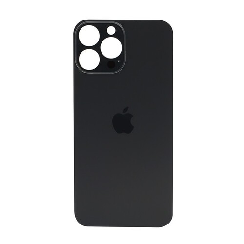 Apple Uyumlu iPhone 13 Pro Max Arka Kapak Siyah - Thumbnail