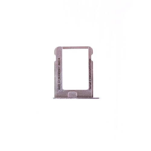 Apple Uyumlu iPhone 4 Sim Kart Tepsisi Gümüş - Thumbnail