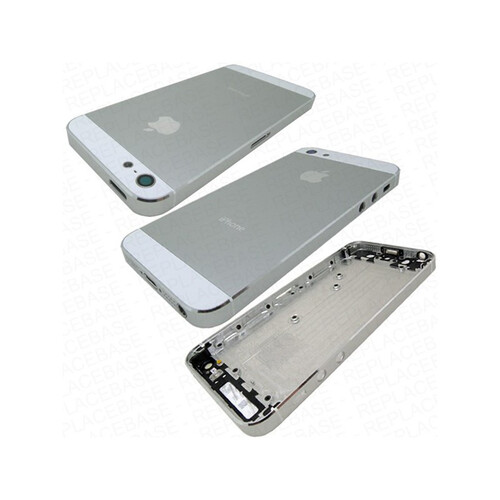Apple Uyumlu iPhone 5 Kasa Beyaz Boş - Thumbnail