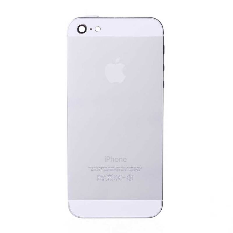 Apple Uyumlu iPhone 5 Kasa Beyaz Dolu