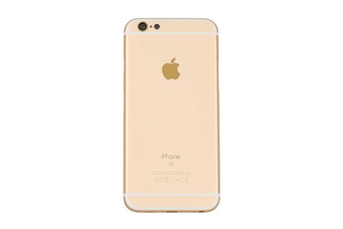 Apple Uyumlu iPhone 6s Kasa Gold Boş - Thumbnail