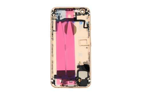 Apple Uyumlu iPhone 6s Kasa Gold Dolu - Thumbnail