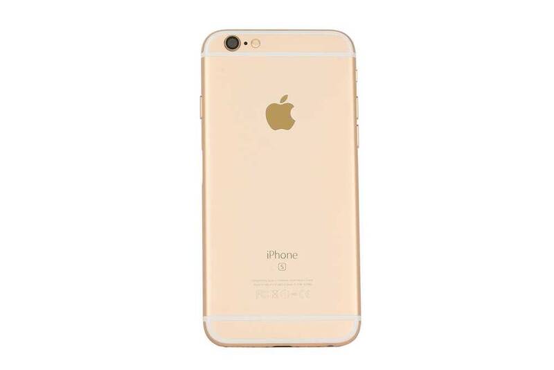 Apple Uyumlu iPhone 6s Kasa Gold Dolu
