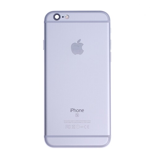 Apple Uyumlu iPhone 6s Kasa Gümüş Dolu - Thumbnail