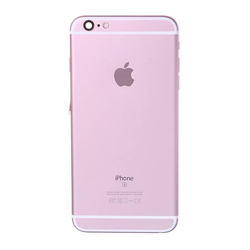 Apple Uyumlu iPhone 6s Plus Kasa Rose Dolu
