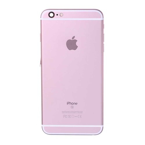 Apple Uyumlu iPhone 6s Plus Kasa Rose Dolu - Thumbnail