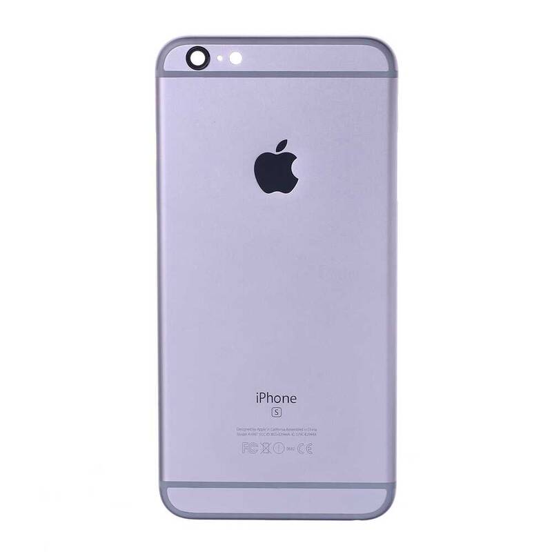 Apple Uyumlu iPhone 6s Plus Kasa Siyah Boş