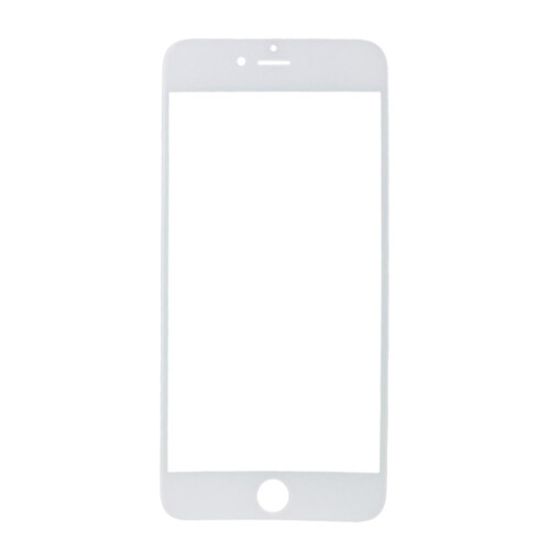 Apple Uyumlu iPhone 7 Lens Ocalı Beyaz - Thumbnail