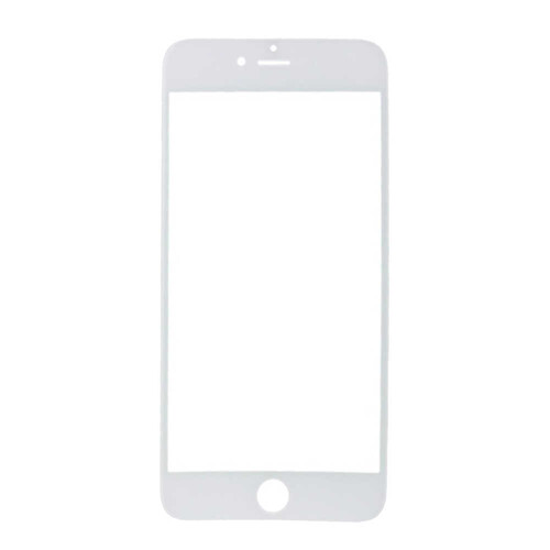 Apple Uyumlu iPhone 7 Lens Ocalı Beyaz - Thumbnail