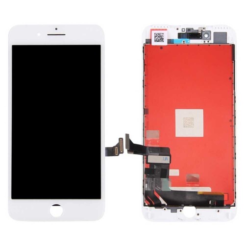 Apple Uyumlu iPhone 7 Plus Lcd Ekran Beyaz A Kalite - Thumbnail