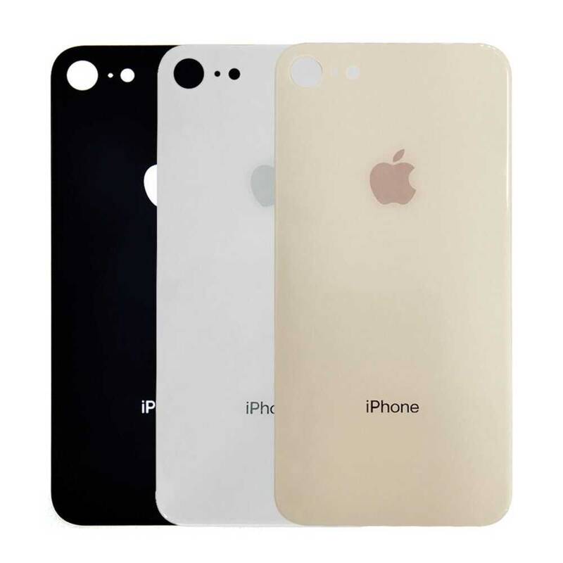 Apple Uyumlu iPhone 8 Arka Kapak Beyaz