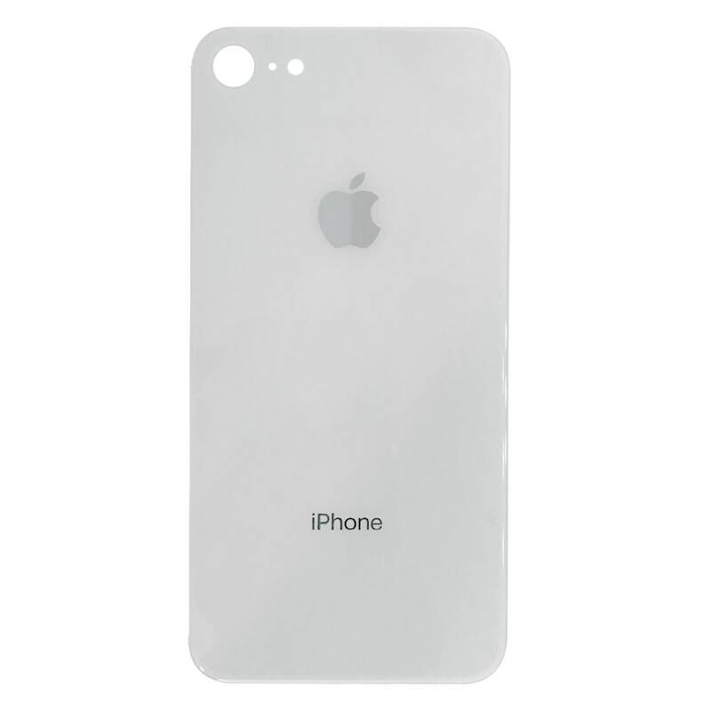 Apple Uyumlu iPhone 8 Arka Kapak Beyaz