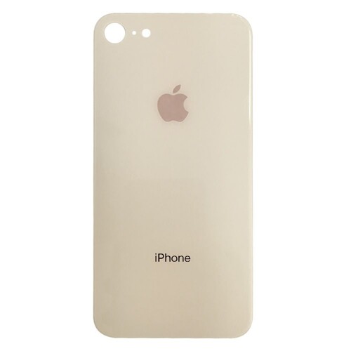 Apple Uyumlu iPhone 8 Arka Kapak Gold - Thumbnail