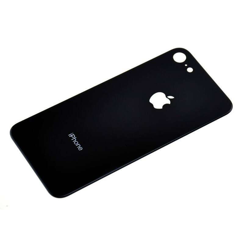 Apple Uyumlu iPhone 8 Arka Kapak Siyah