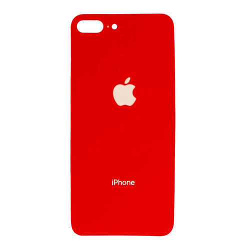 Apple Uyumlu iPhone 8 Plus Arka Kapak Kırmızı - Thumbnail