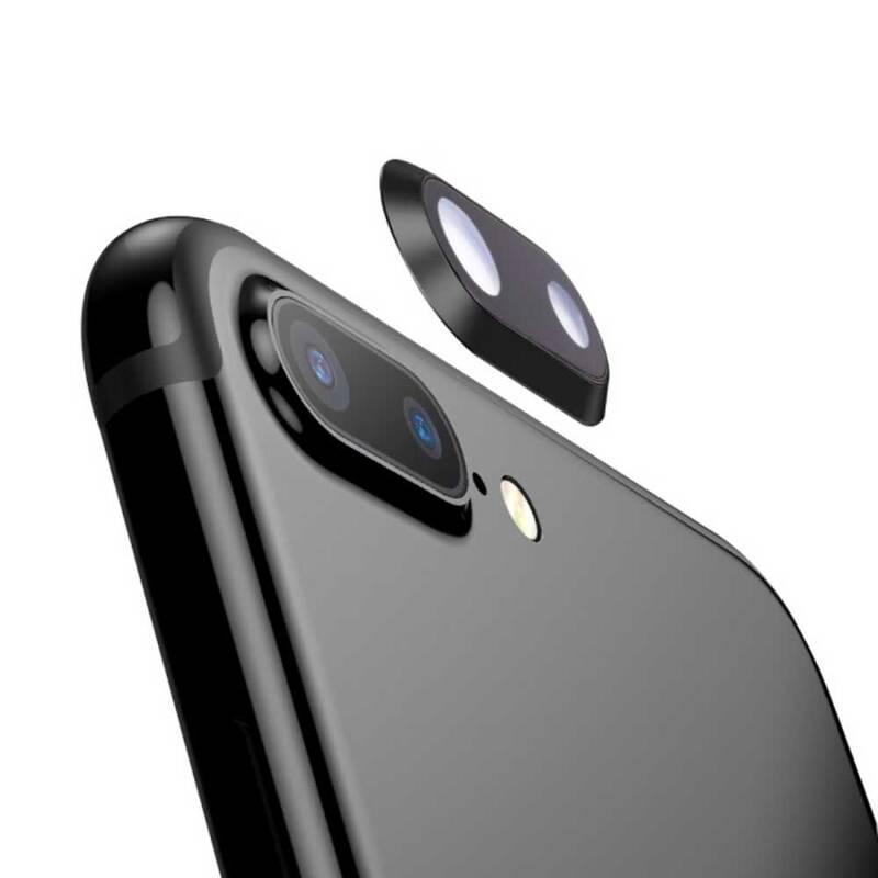 Apple Uyumlu iPhone 8 Plus Kamera Lensi Siyah