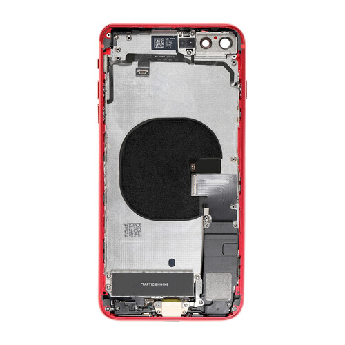 Apple Uyumlu iPhone 8 Plus Kasa Kapak Kırmızı Dolu - Thumbnail