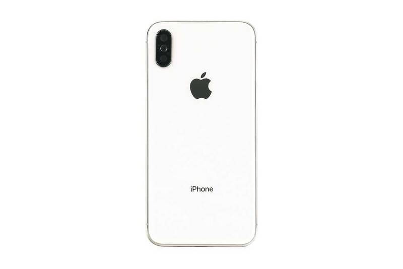 Apple Uyumlu iPhone X Kasa Kapak Beyaz Boş